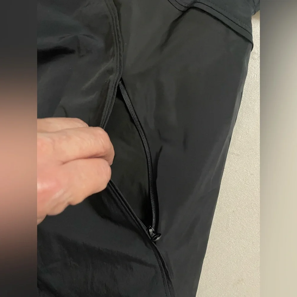 ALO Yoga NWOT Origin Full Zip Track Jacket Black Size M - Picture 14 of 14